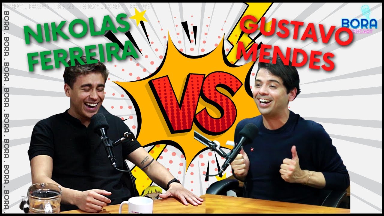 QUEM &Eacute; NIKOLAS FERREIRA? | GUSTAVO MENDES E NIKOLAS FERREIRA - Cortes do Bora Podcast