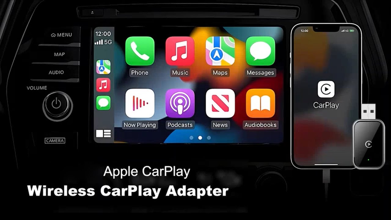 Tutorial: How to Use 2 in 1 Wireless Carplay Car Adapter Wired to Wireless Bluetooth WiFi USB Dongle