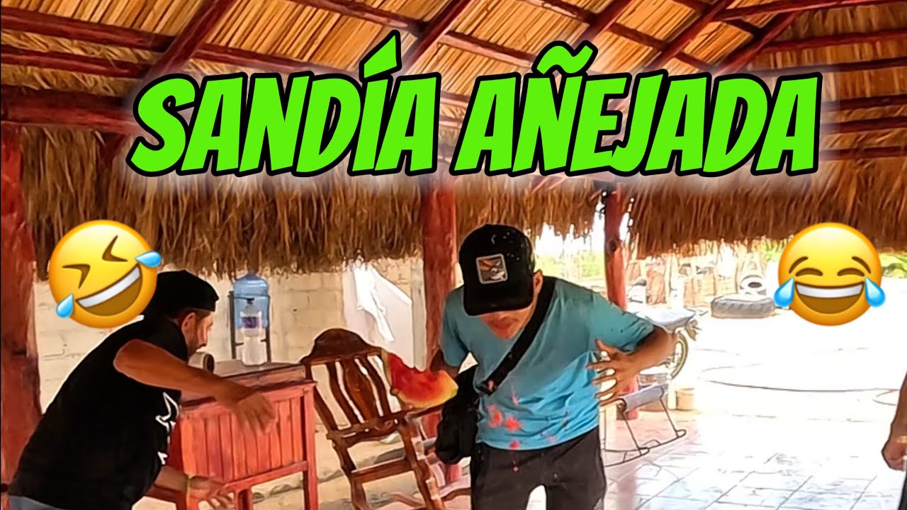 Broma a peñita una sandía añejada 🤣🤣