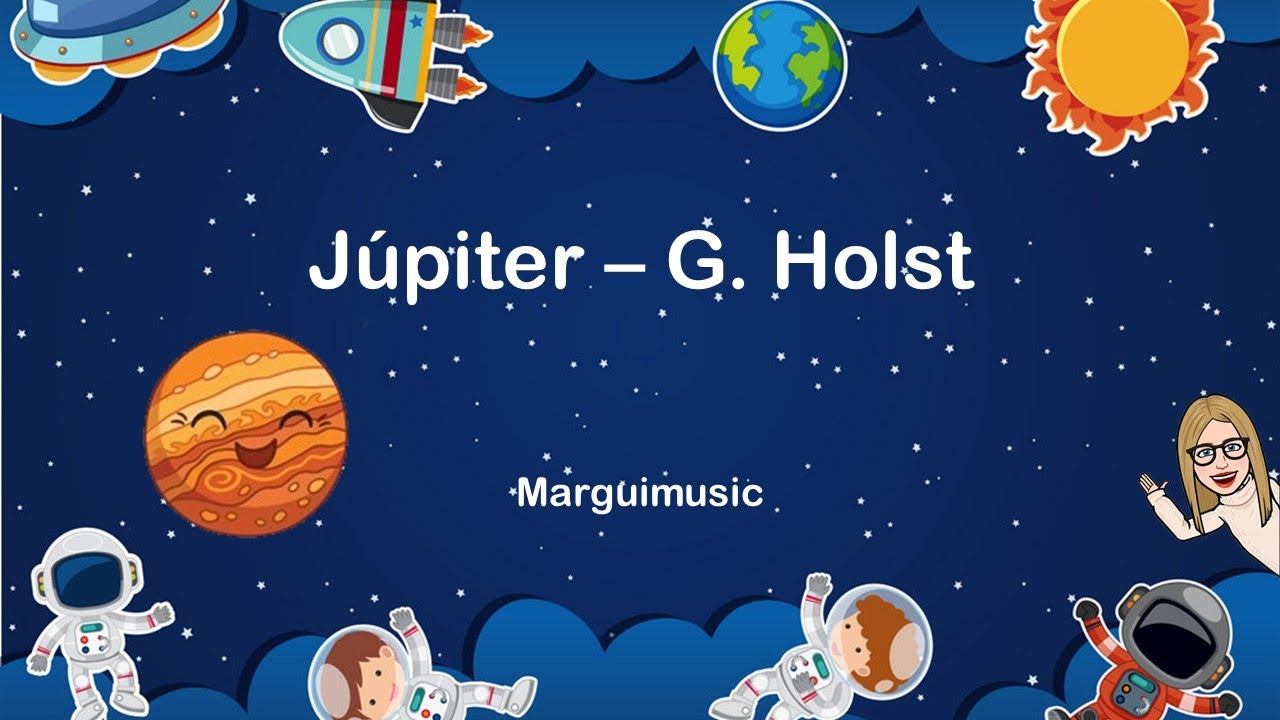 Musicograma de planetas (Jupiter - Gustav Holst)