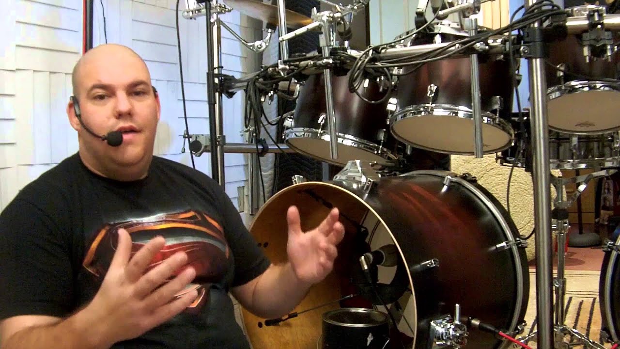 Behind the Scenes - AJ Nystrom's New Drumset!