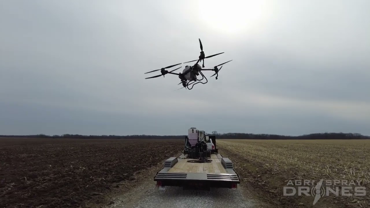 Опрыскивание с помощью M+ | DJI Agras T40 | Дроны-опрыскиватели для сельского хозяйства