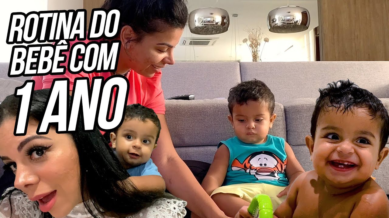 ROTINA DO BEBÊ COM 1 ANO