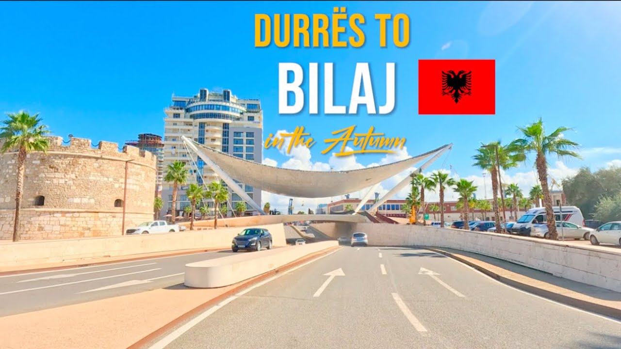 Driving in Albania 🇦🇱 | Scenic Journey from Durrës to Bilaj – October 2024