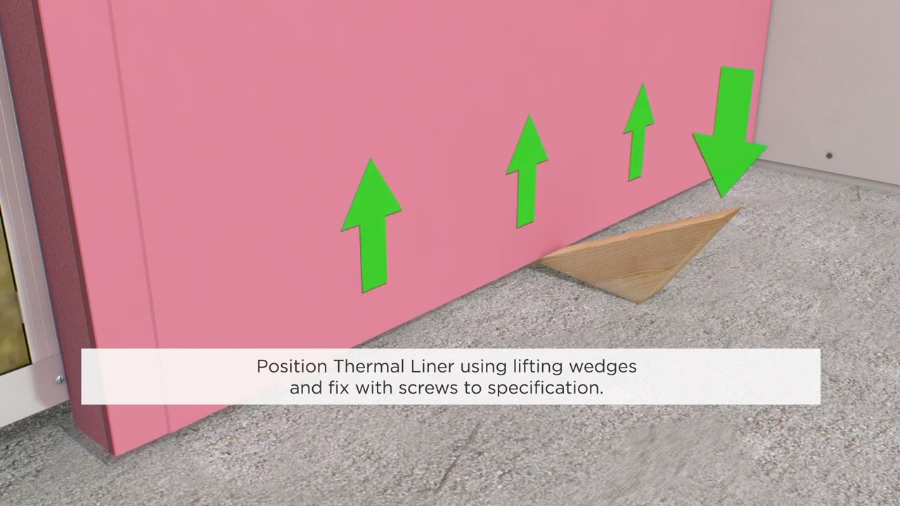 Unilin - Insulation between and TL over SFS (Safe-R Fireline)