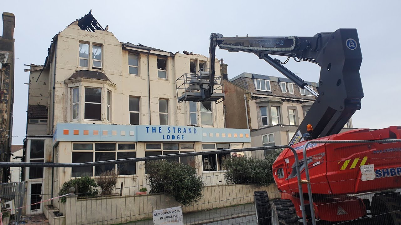 Strand Lodge Hotel  Demolition Blackpool Plus