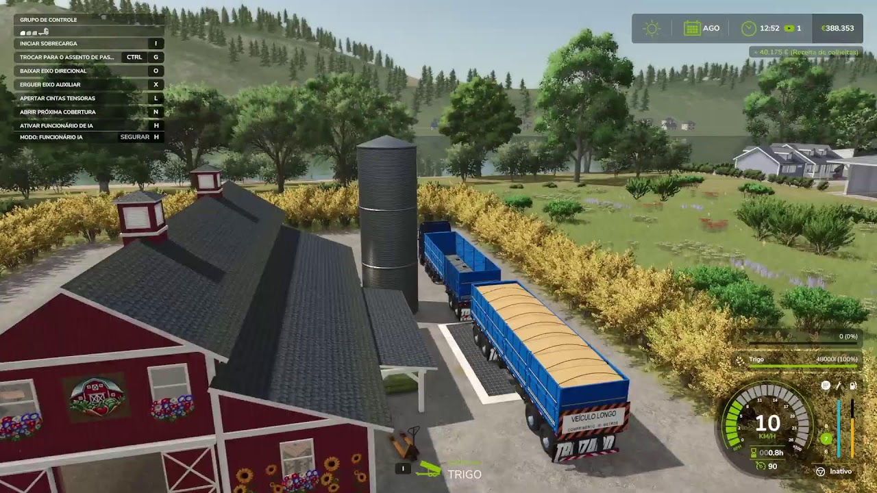 Farming Simulador 25 Fazenda FOUR FIELDS NO PC