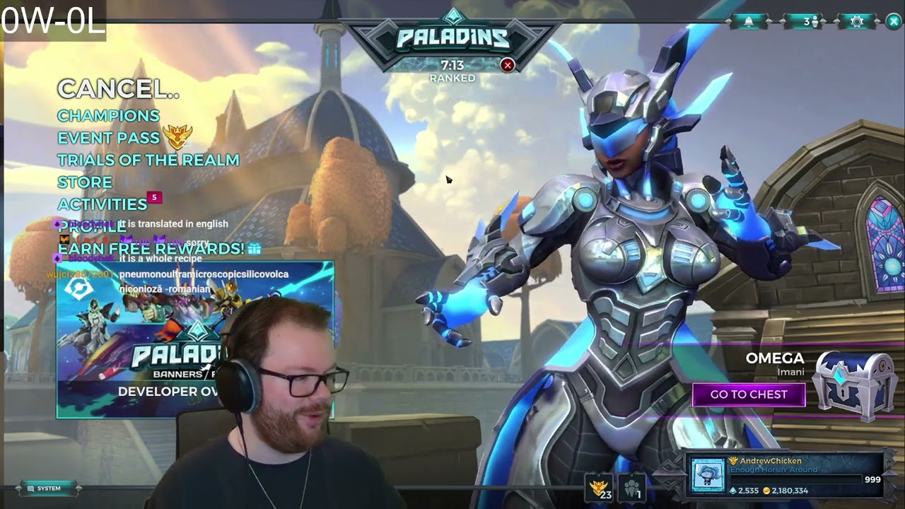 paladins ranked but i do good this time (i'm actually bad)