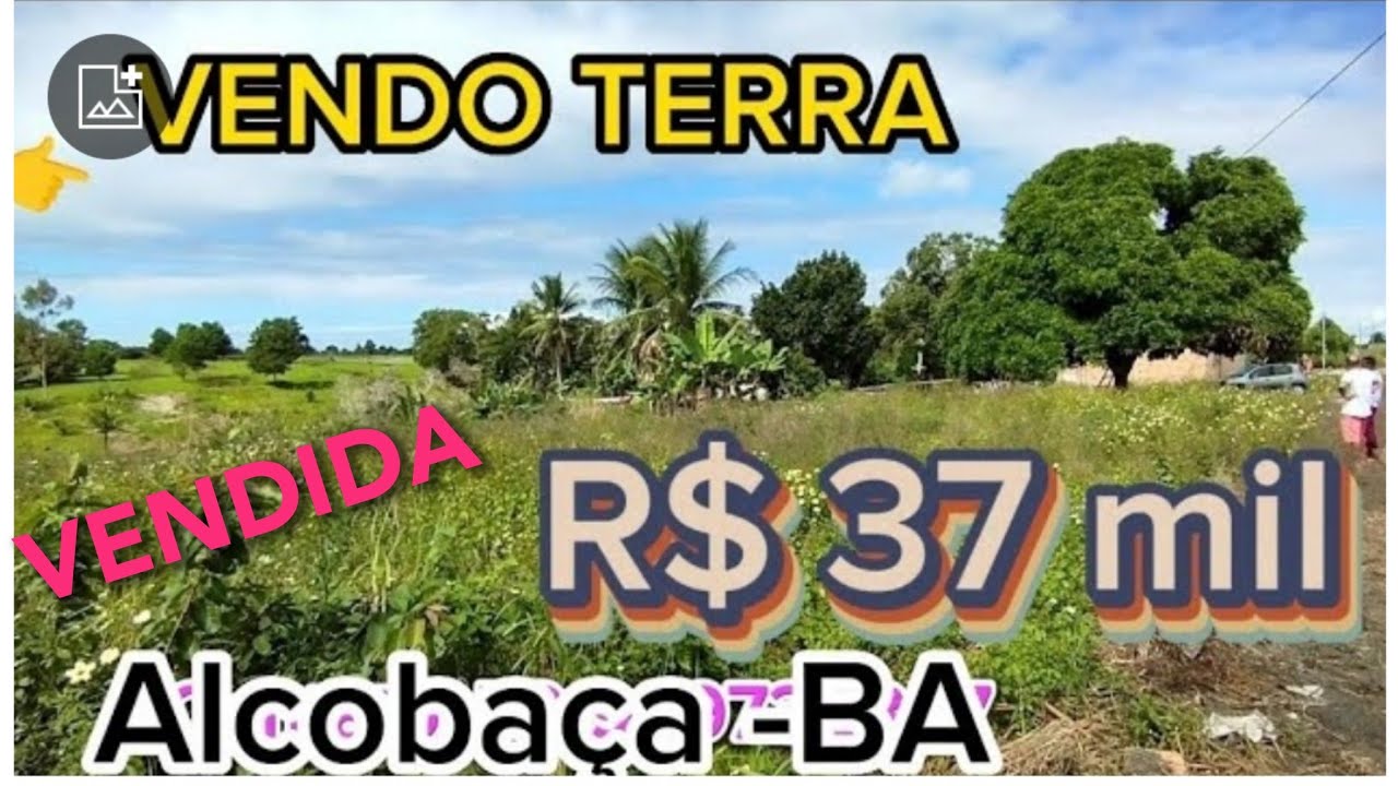 VENDO essa terra com ÁGUA Perto de Alcobaça-BA e Teixeira de Freitas. ótimo para ser feliz