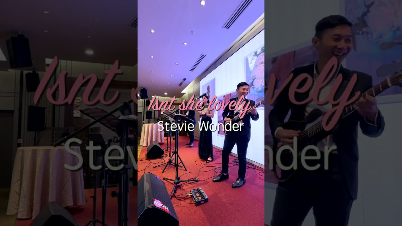 STEVIE WONDER  l ISNT SHE LOVELY  l  Artistry Entertainment Malaysia