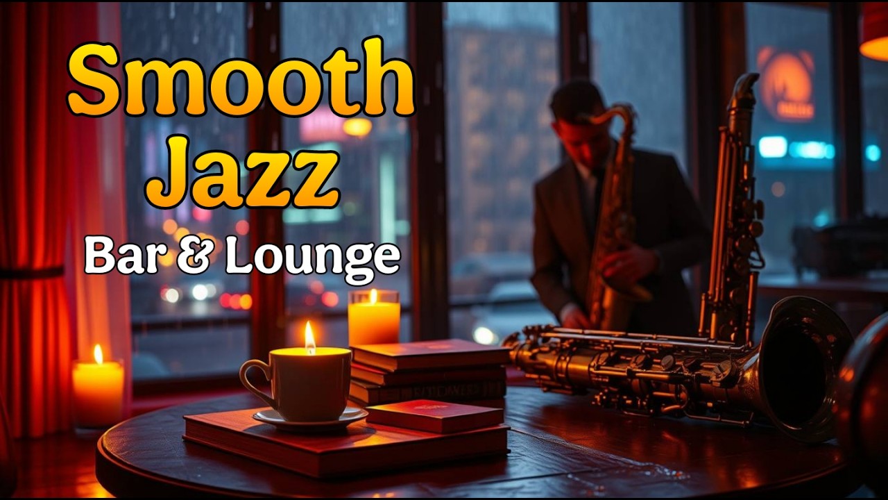 Smooth Jazz Bar & Lounge 2026 🎷 Night Sax Grooves | Cozy Evening Vibes Playlist