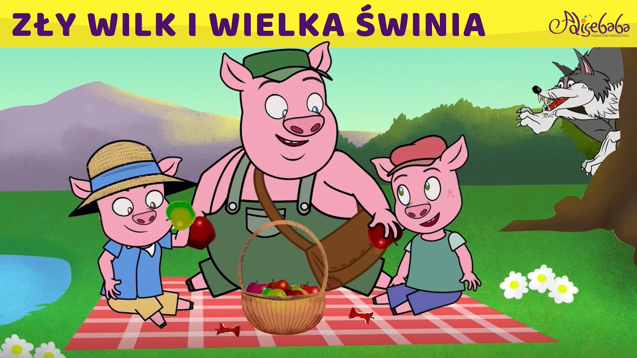Zły Wilk i Wielka Świnia & Trzy Małe Świnki 2 | Bajki po Polsku | Bajka i opowiadania na Dobranoc