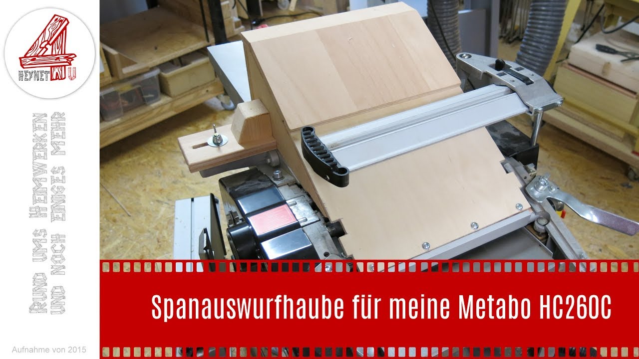 Spanauswurfhaube für Metabo HC260C