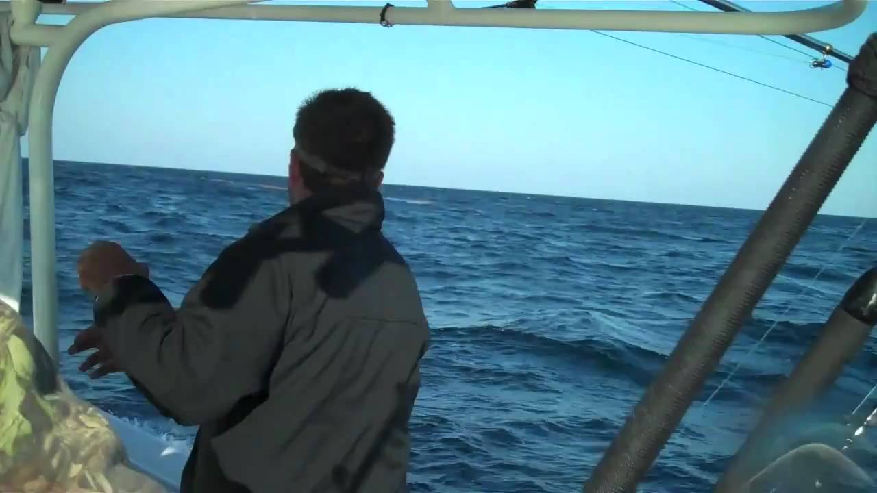 Blackfin Tuna Fishing at the Georgetown Hole - March 21, 2011