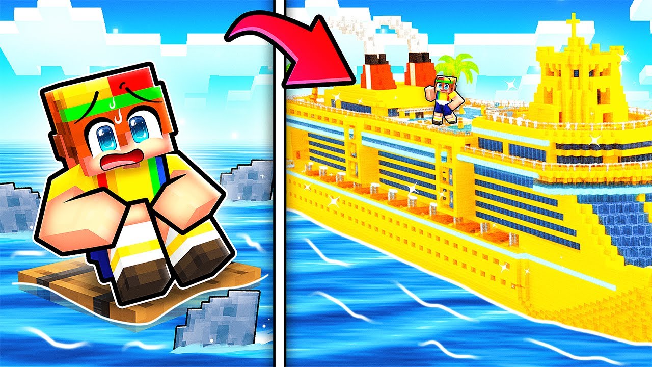 NOOB vs PRO Cruise Battle in Minecraft!
