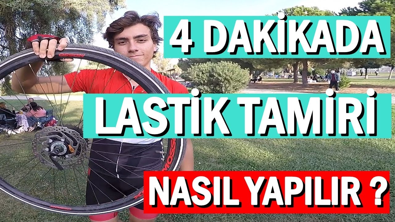PRATİK BİSİKLET LASTİK TAMİRİ !