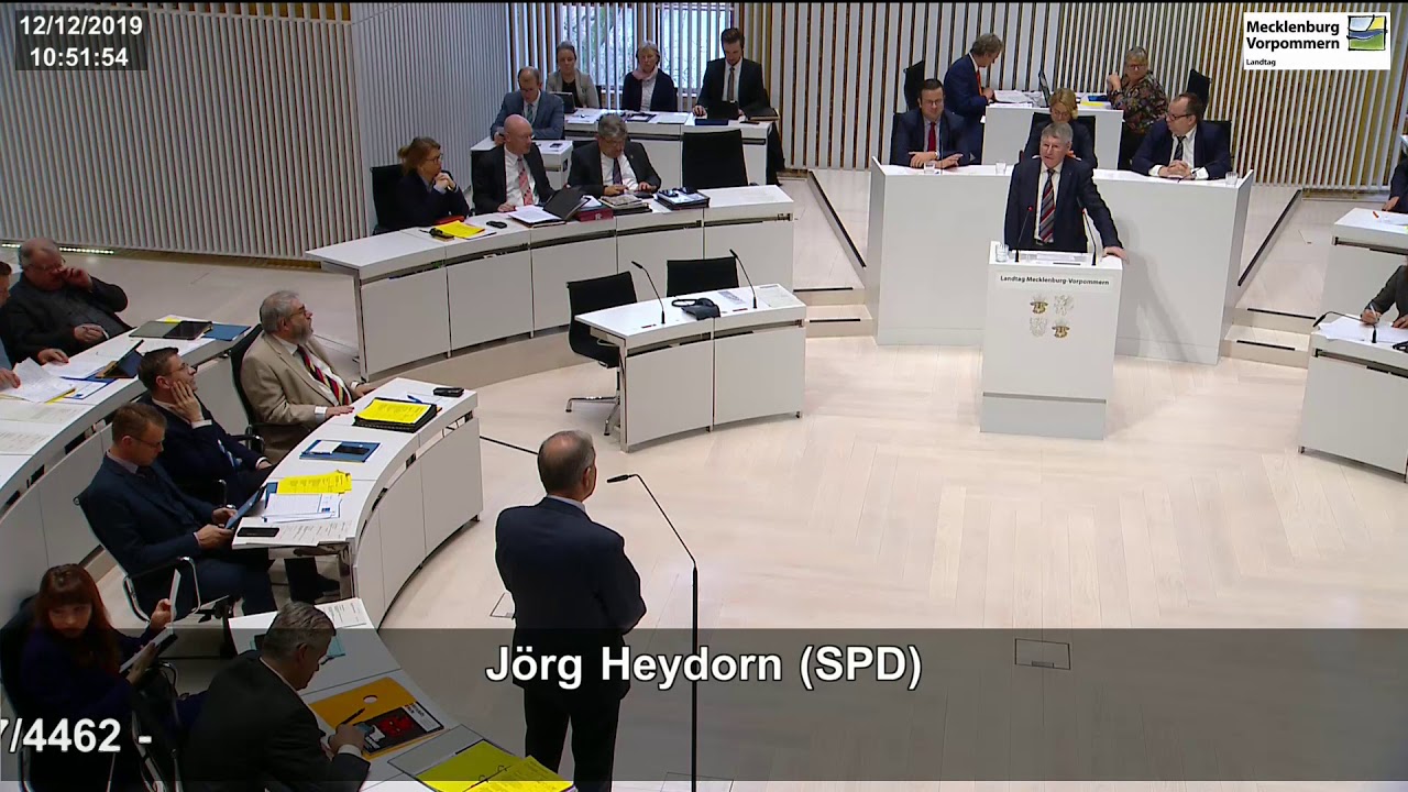 Gesetzentwurf Umsetzung Bundesteilhabegesetz - J&ouml;rg Heydorn Kurzintervention