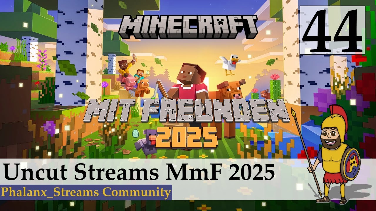 MINECRAFT mit Freunden 2025 - Noch mehr Kupferkammer-K&auml;mpfe - Tag 44 (Deutsch/Uncut)