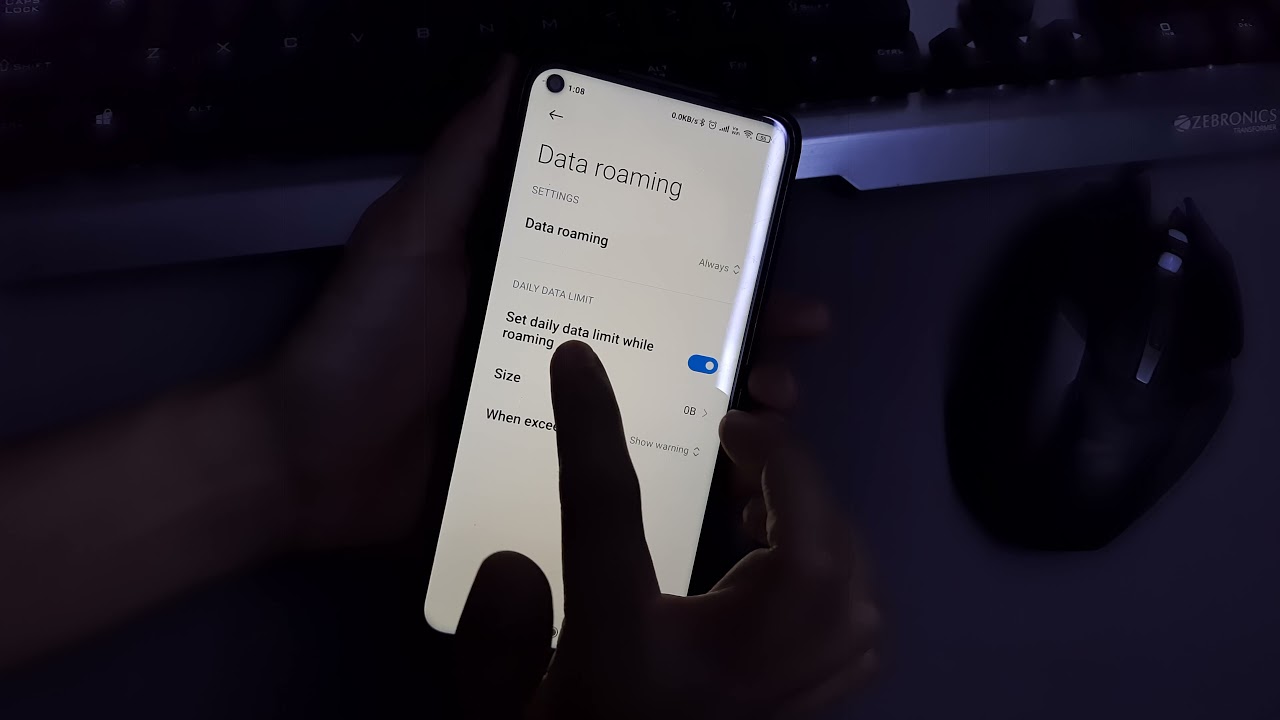 Data Limit Setting MI 10 | How to Set Data Limit in MI 10 | Data Limit Warning Redmi