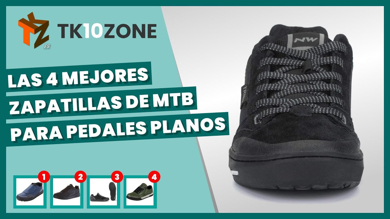 Las 4 mejores zapatillas de mtb para pedales planos