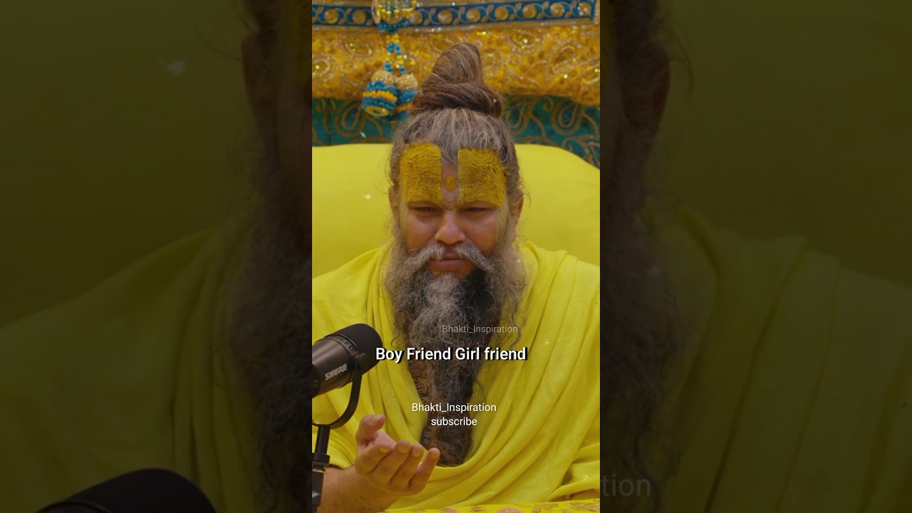 Boyfriend - Girlfriend ! Premanand Ji Maharaj Golden Words 🙏 