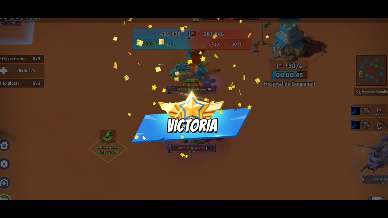 Last War Tormenta del Desierto // EBR #862 vs II7 #852 26-12-2025