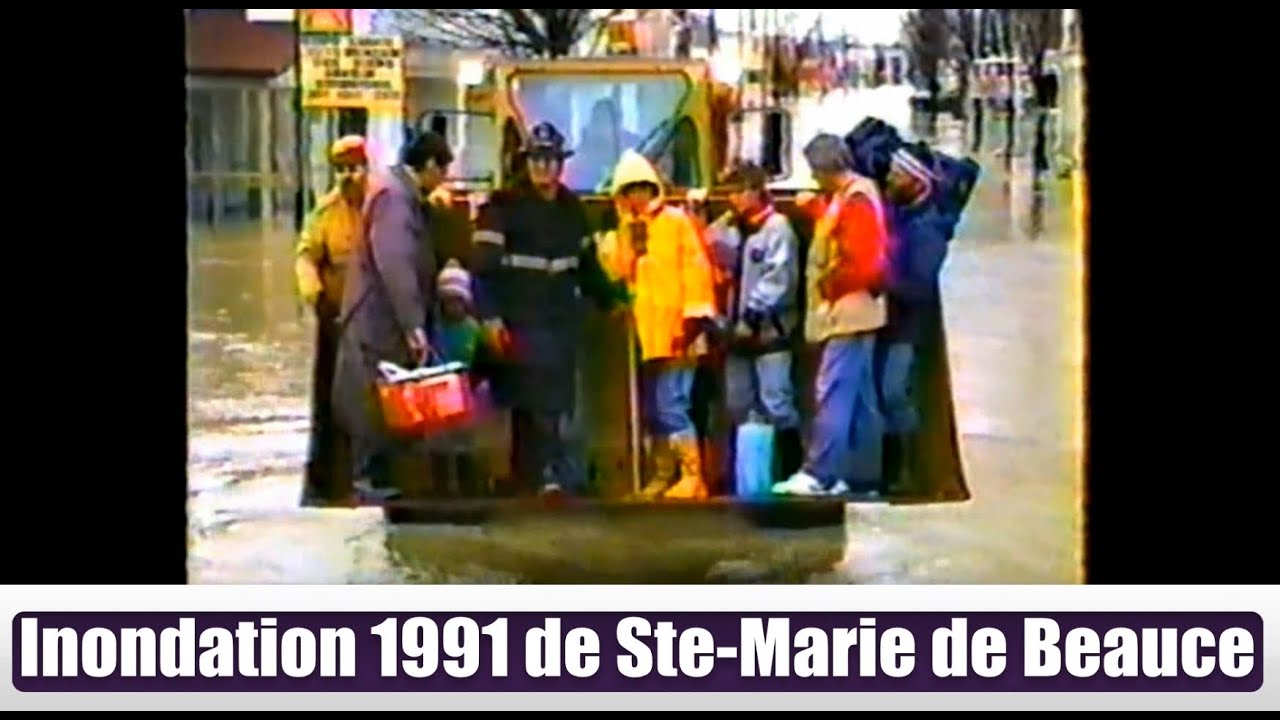 Inondation 1991de Ste-Marie (Hier à Aujourd`hui)