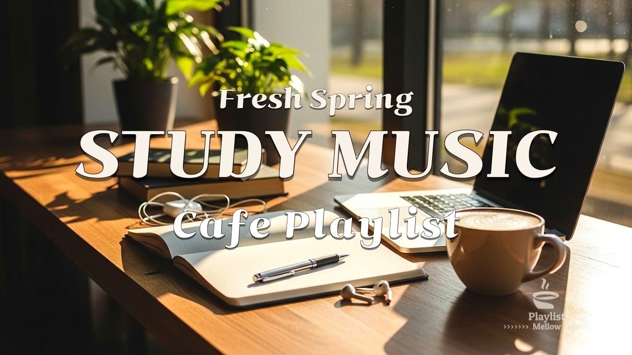 Spring Study Cafe Playlist ☕ 새학기 공부할 때 틀어두는 음악