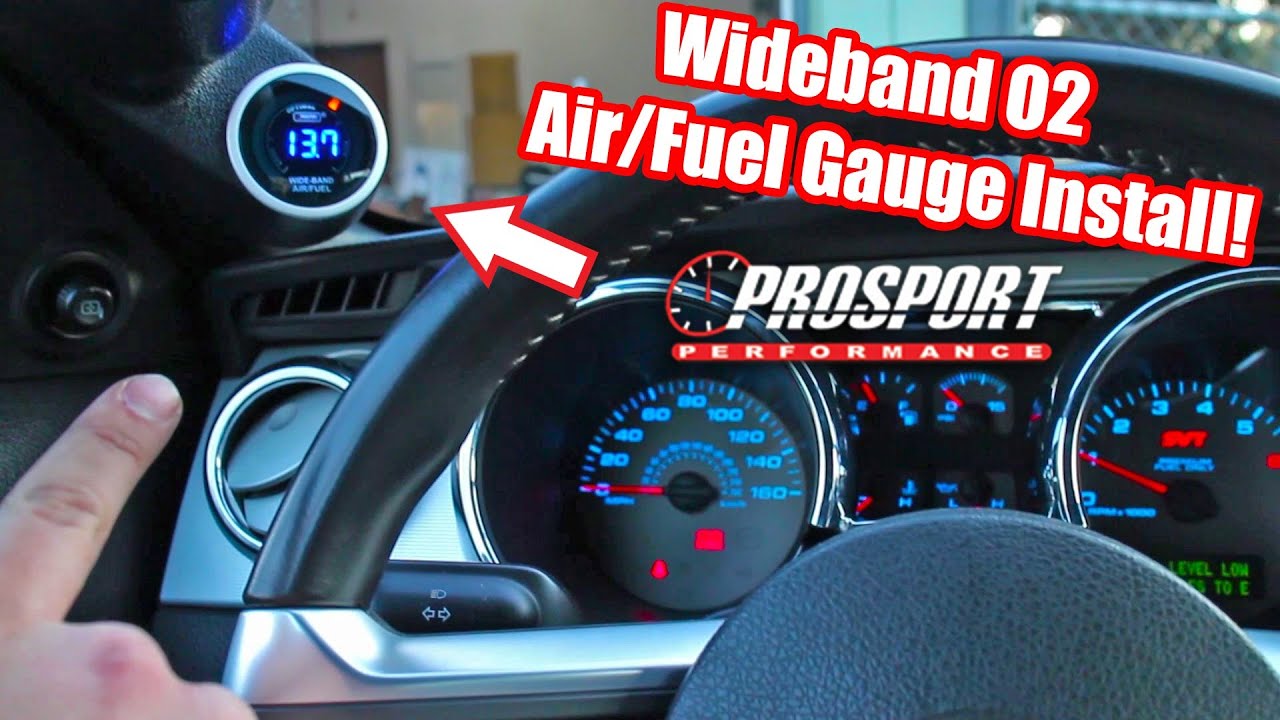 How to Install a Wideband O2 Gauge in your Car! (ProSport Gauges)