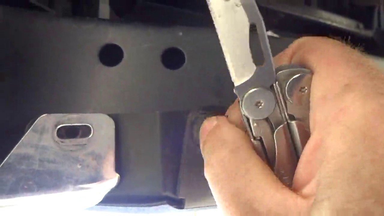 2016 Tacoma Bumper Cap Removal 071517