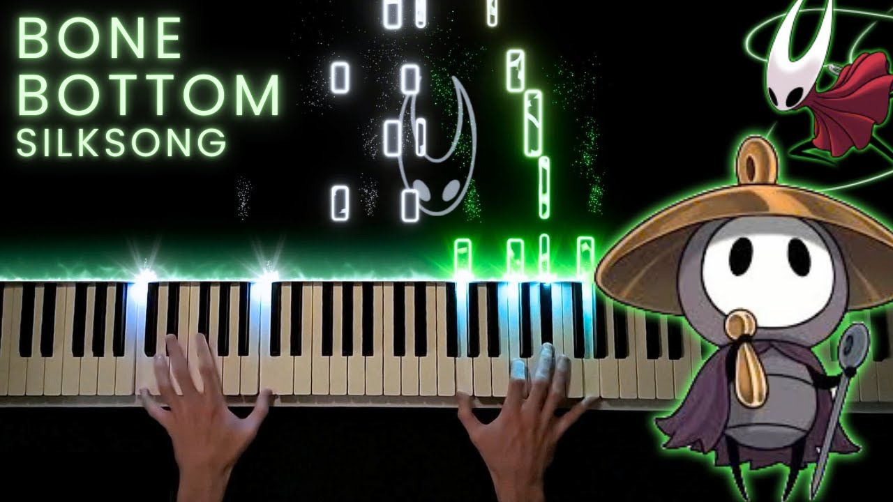 Bone Bottom (Hollow Knight: Silksong) | Sad Piano Cover + Sheet Music