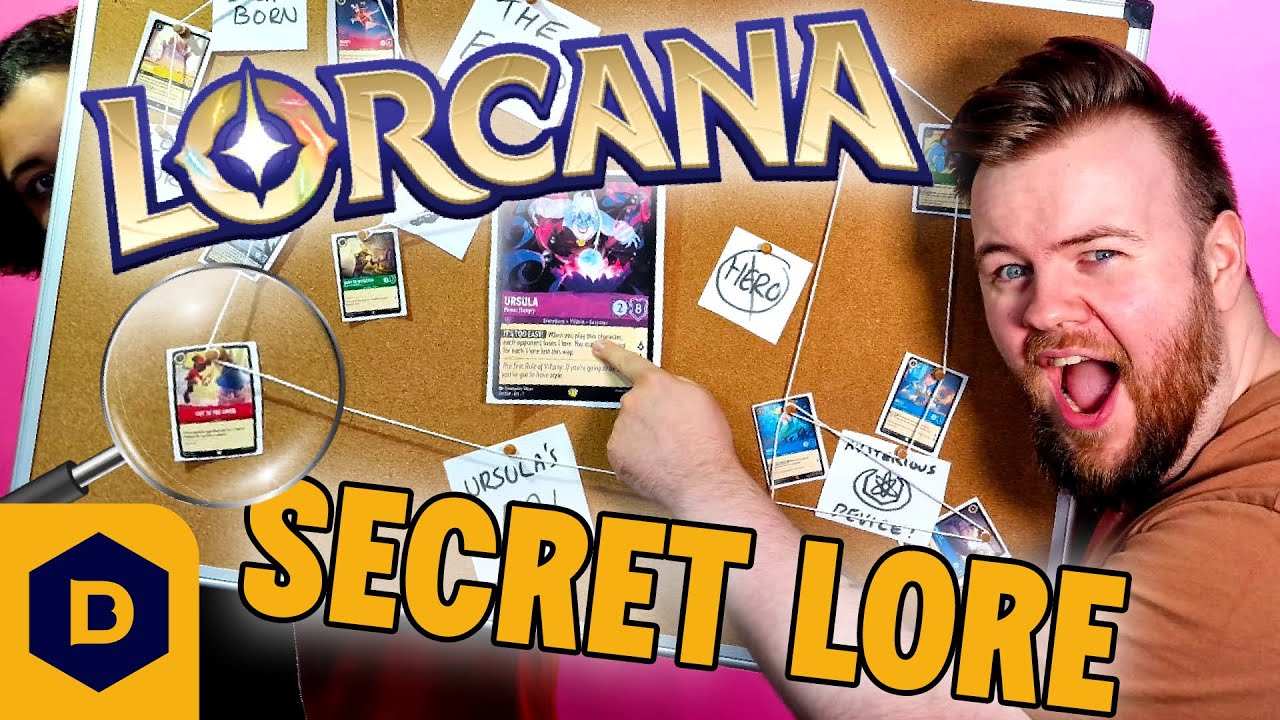The Secret Story in Lorcana’s Artwork | Trading Card Game Theory