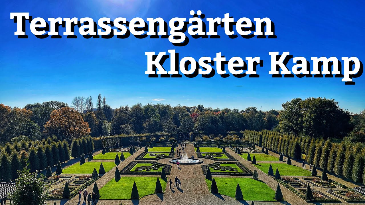 Die Terrassengärten im Kloster Kamp 4K