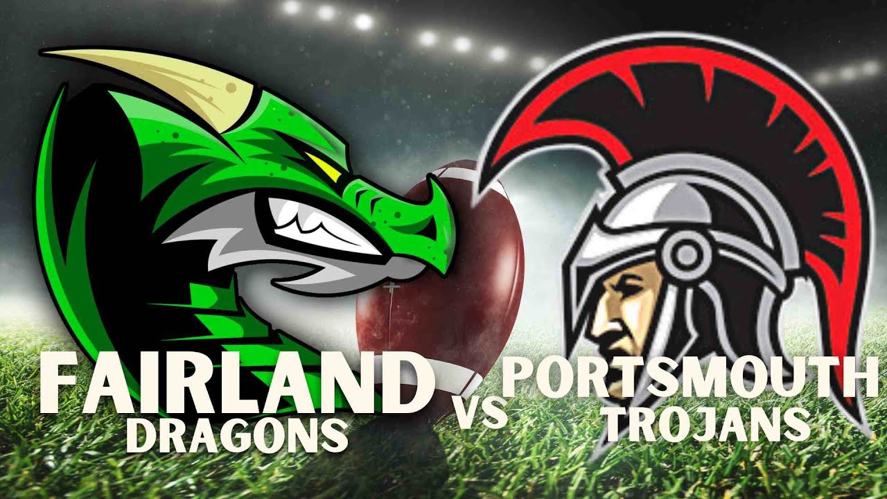 Fairland Dragons vs Portsmouth Trojans - Varsity Football (Senior Night/Homecoming)