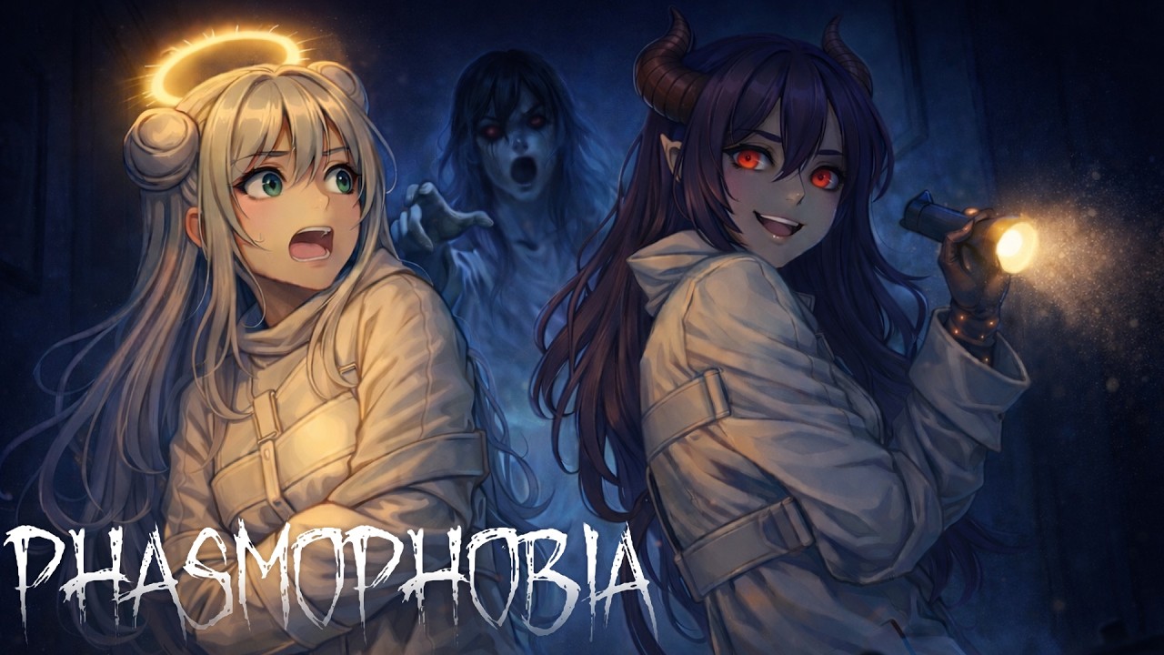 Phasmophobia Sanity Survival: It's Dark as Sh!t!