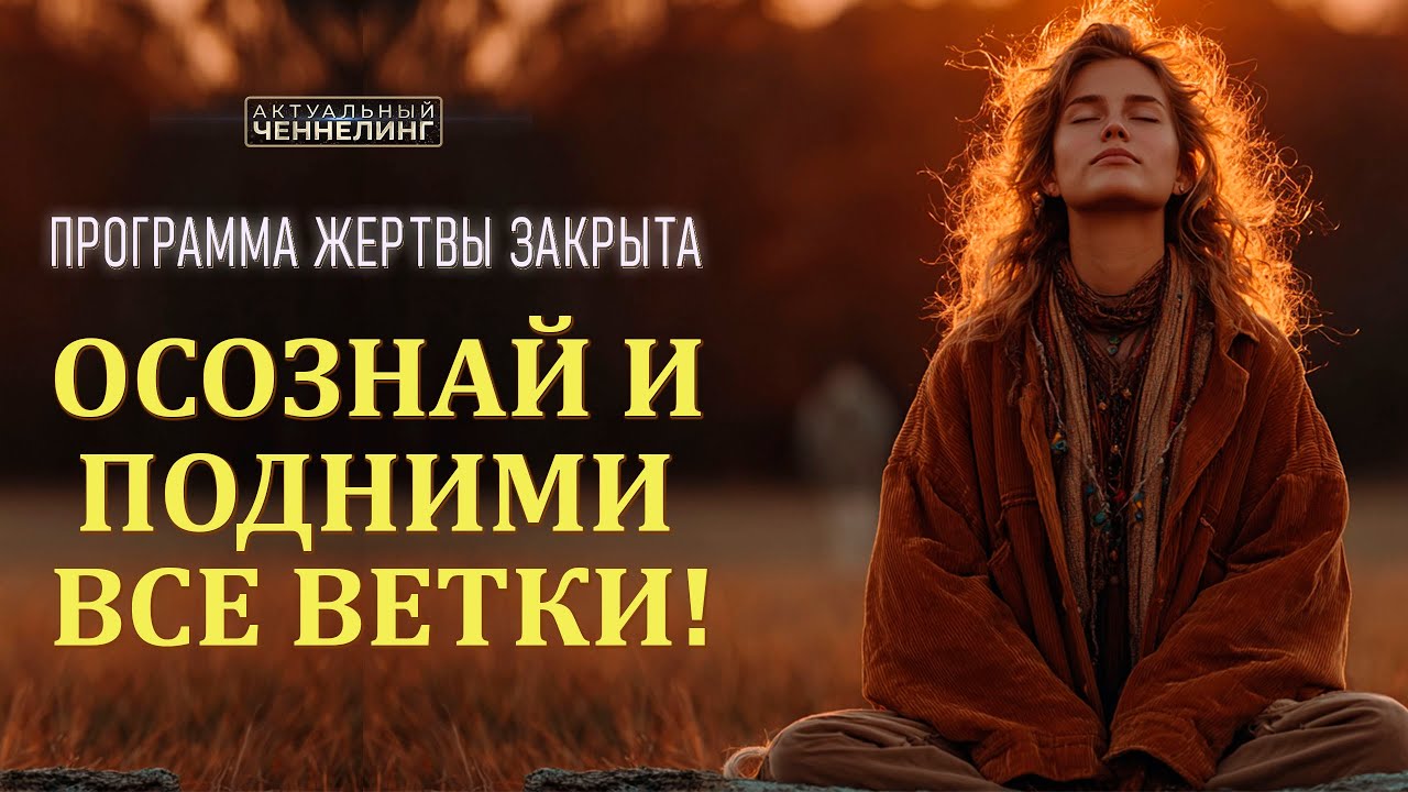 Осознание параллельных реальностей закрывает программу жертвы — СРОЧНО СМОТРИ!