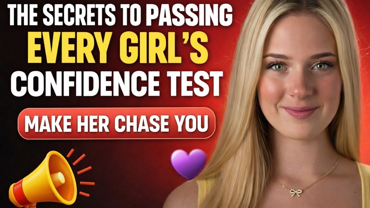 The Secrets To Passing Every Girls Confidence Test - Make Her Chase You