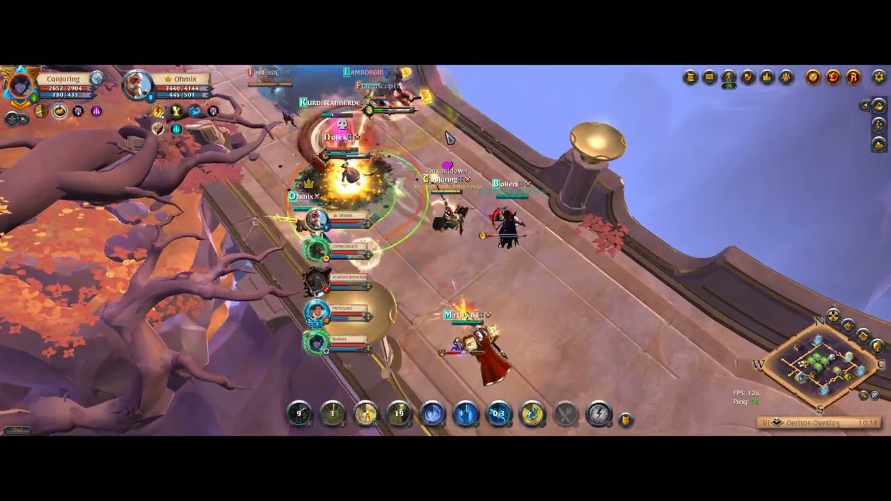 Double Healers? - Albion Online Avalon Fight