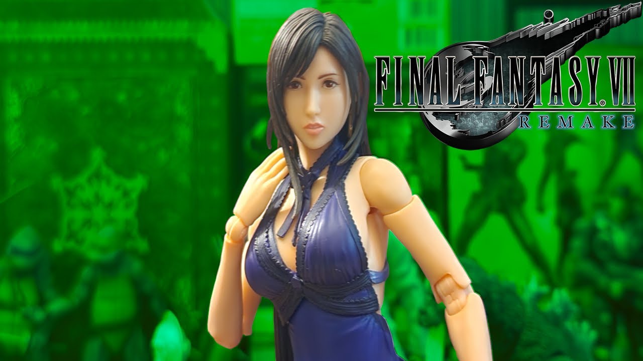 Play Arts Kai - Final Fantasy 7 Remake Tifa Lockhart (Dress Ver.) - Unboxing