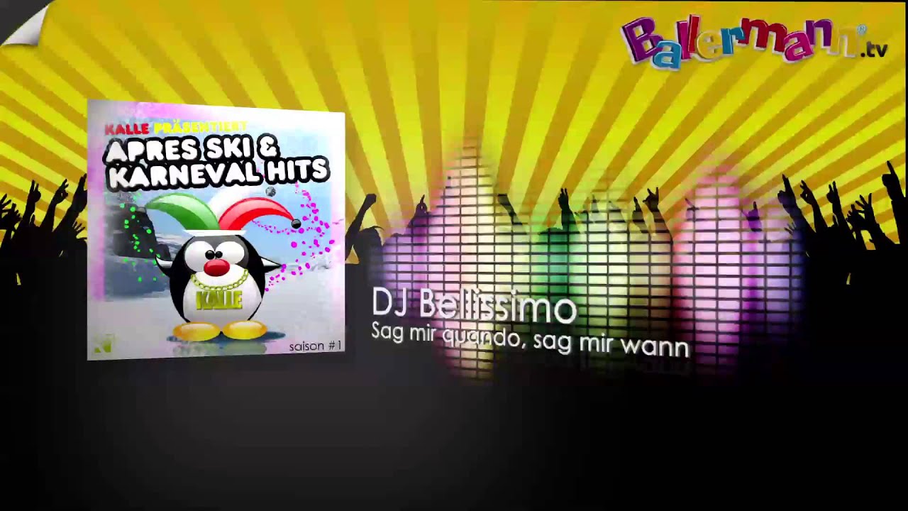 DJ Bellissimo - Sag mir quando, sag mir wann