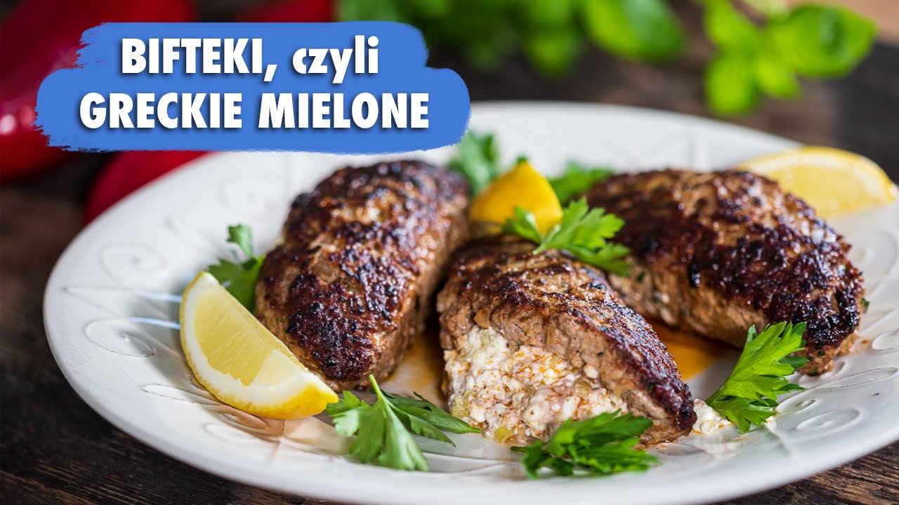 SOCZYSTE BIFTEKI, czyli greckie KOTLETY MIELONE! 🇬🇷 | Przepis UMAMI