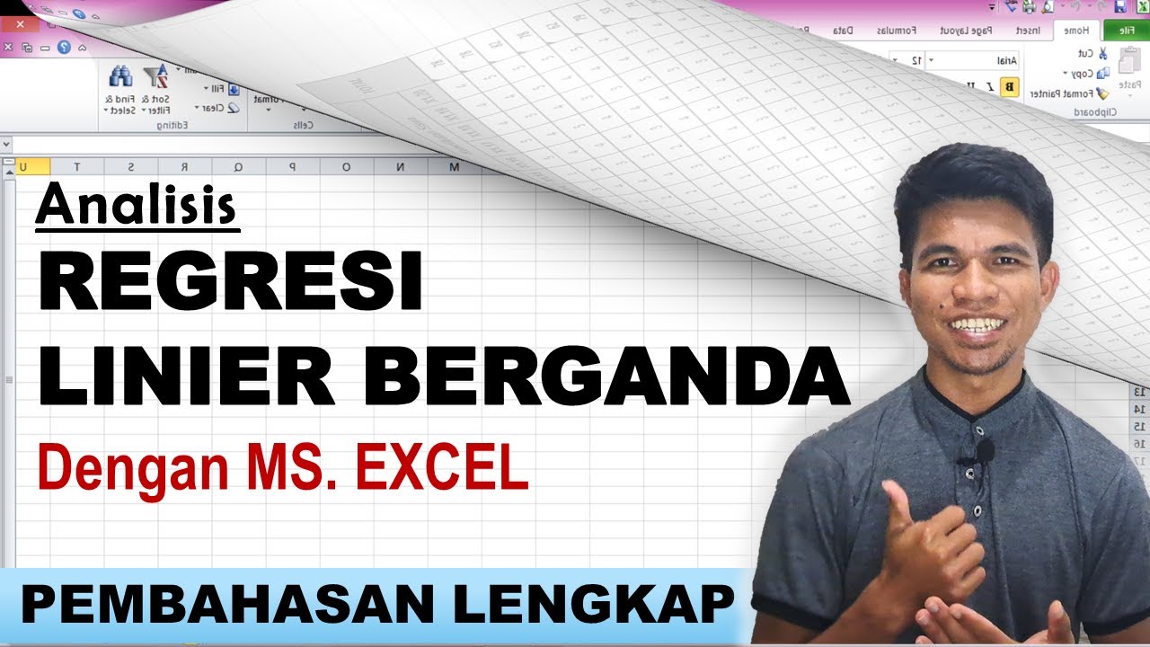Analisis Regresi Linear Berganda Pada Microsoft Excel - Disertai Pembahasan