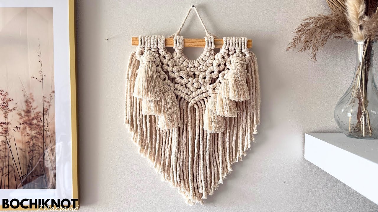Small Space, Big Vibe: Macrame Wall Hanging DIY