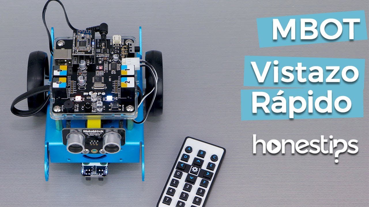 MBOT de Makeblock. Vistazo Rápido.