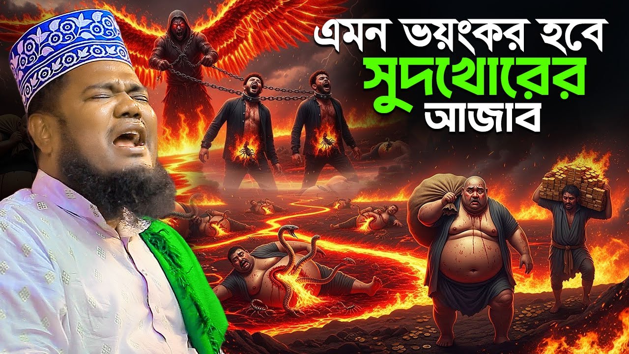 এমন ভয়ংকর হবে সুদখোরের আজাব | রুহুল আমিন সিদ্দিকী