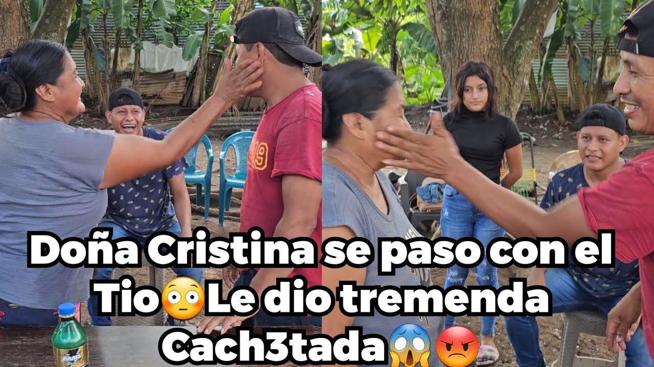Tienes que Ver para Creer😡😱Doña Tina Hagarra a cach3tadas a el Tio Elias😱Mira como le trono la cara😡
