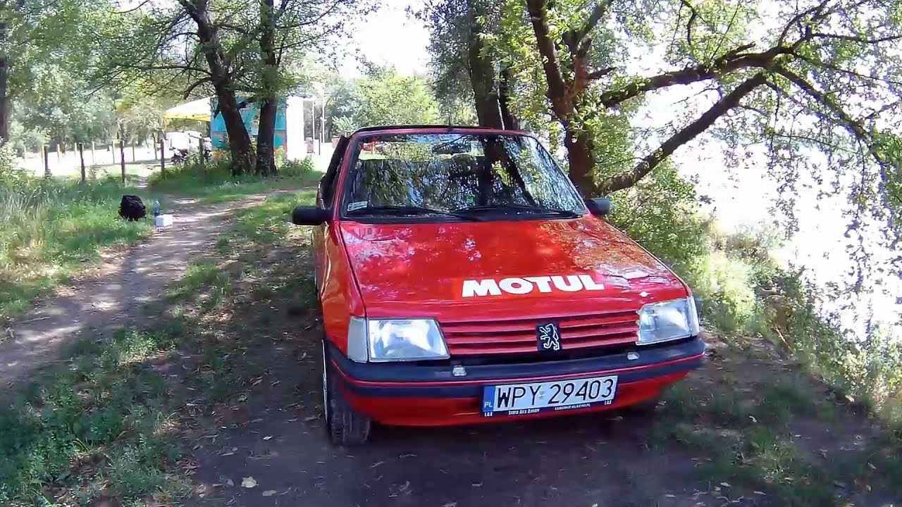 Peugeot 205 Cabrio - Test małego wyrwiszmata - MotoBieda #24