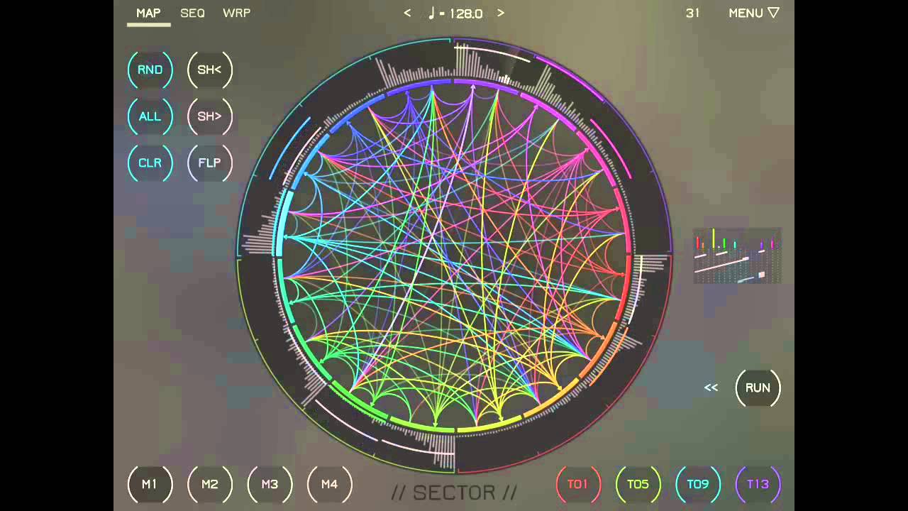 SECTOR iPad app by Kymatica