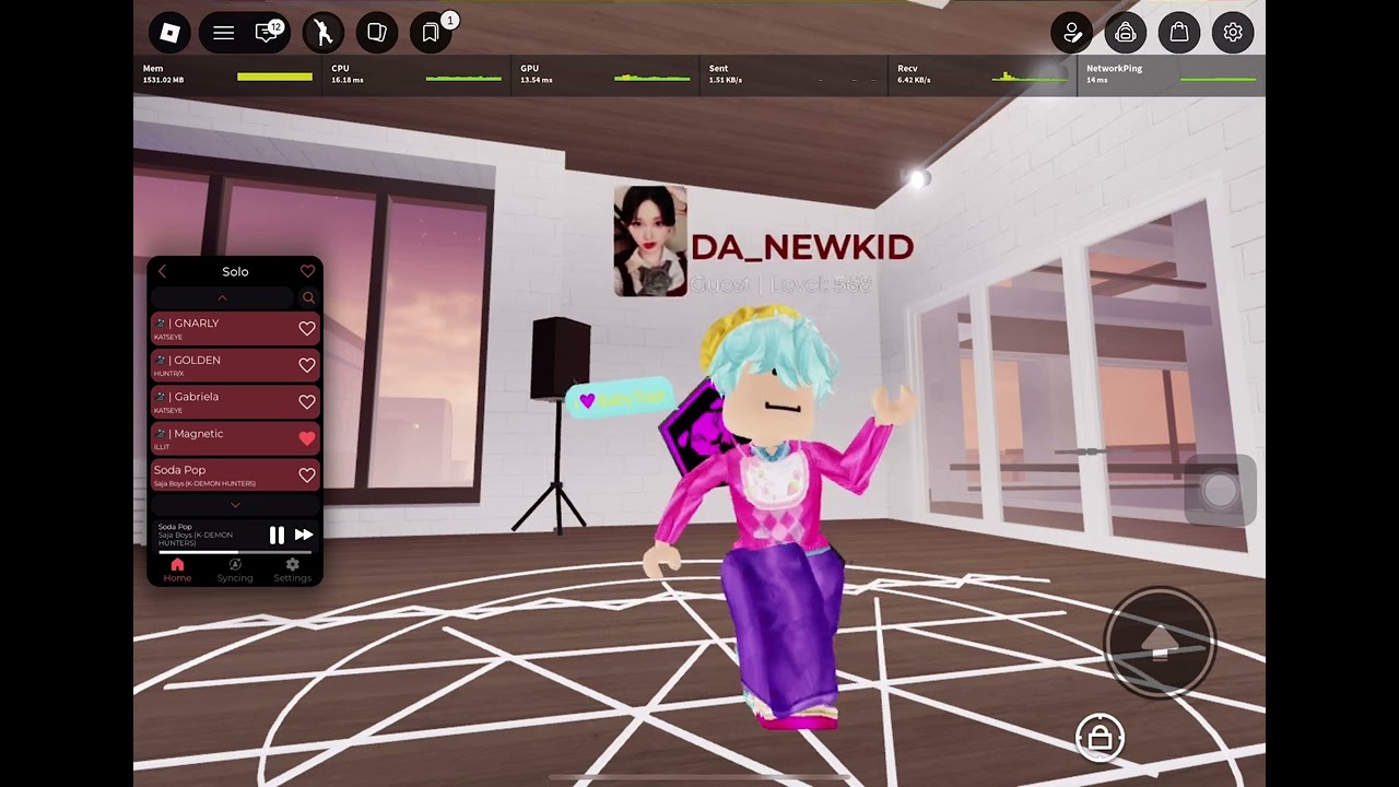 Soda pop Roblox dance