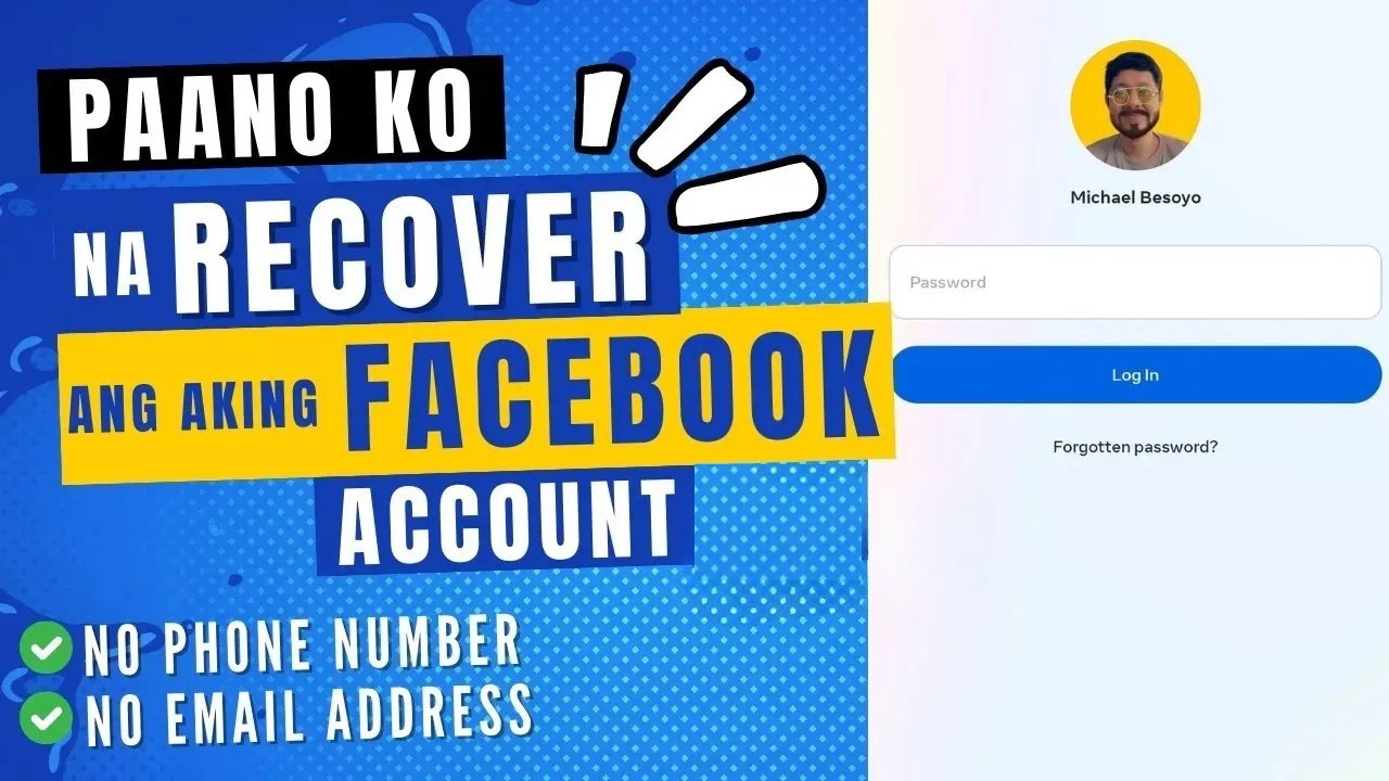 Paano ko na-Recover ang aking Facebook Account | Walang Phone Number at Walang Email Address